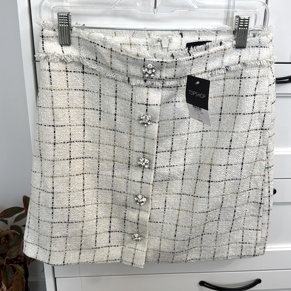 TOPSHOP Woman Mini Skirt - US Size 6 NWT